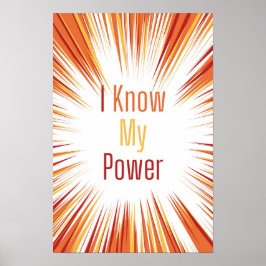 Selbst Motivierend : Ich kenne meinen Power: Poster