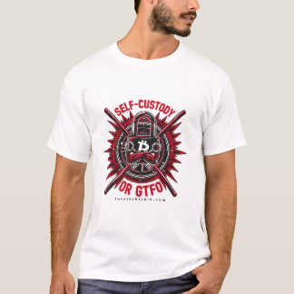 Selbst-Verwahrung oder GTFO - Bitcoin Herren T-Shi T-Shirt