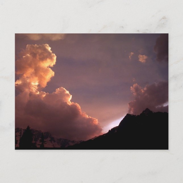 SELBST WENN SICH DIE WELT SCHNELL VERÄNDERT POSTKARTE (Vorderseite)