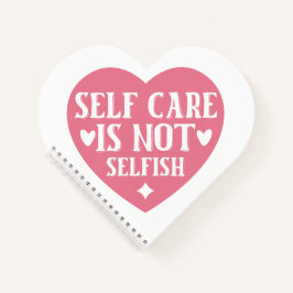 Selbstachtung ist nicht egoistisch notizbuch