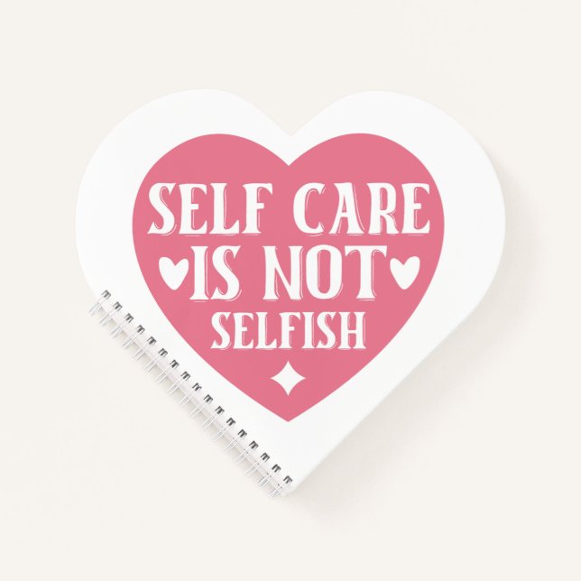 Selbstachtung ist nicht egoistisch notizbuch (Vorderseite)