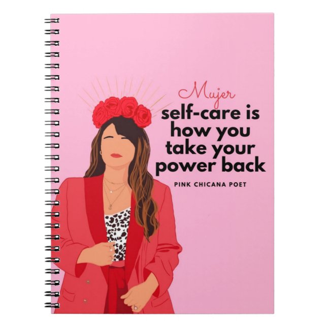 Selbstachtung ist, wie man seinen Power zurücknimm Notizblock (Vorderseite)