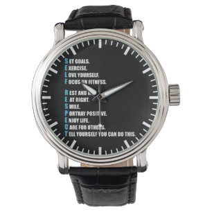 SELBSTACHTUNG - motivierend Armbanduhr