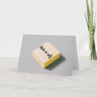 Selbstachtung: Schwitzen Sie nicht die Kleinen. Karte