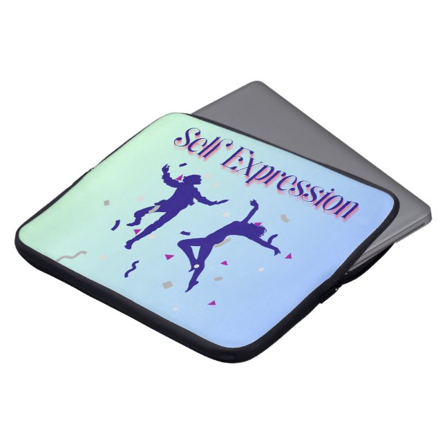 Selbstausdruck-Elektronik-Verpackung Laptopschutzhülle (Vorne Oben)