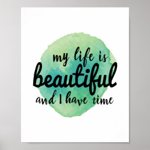 Selbstbestätigung der Liebe für die Akzeptanz des  Poster