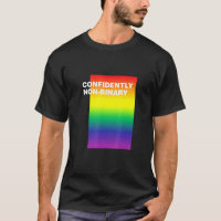 Selbstbewusst Non-Binäre Lgbtq Genderfluide Stolz