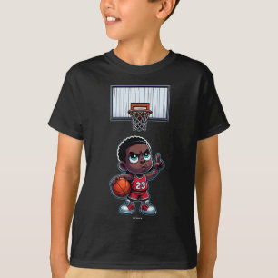 Selbstbewusster und motivierter kleiner Michael T-Shirt