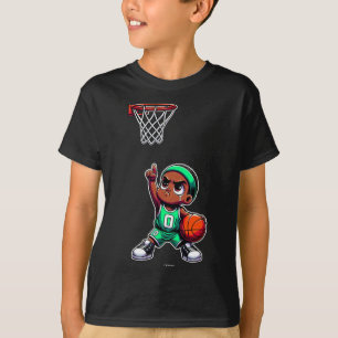 Selbstbewusstes und motiviertes kleines Jayson T-Shirt