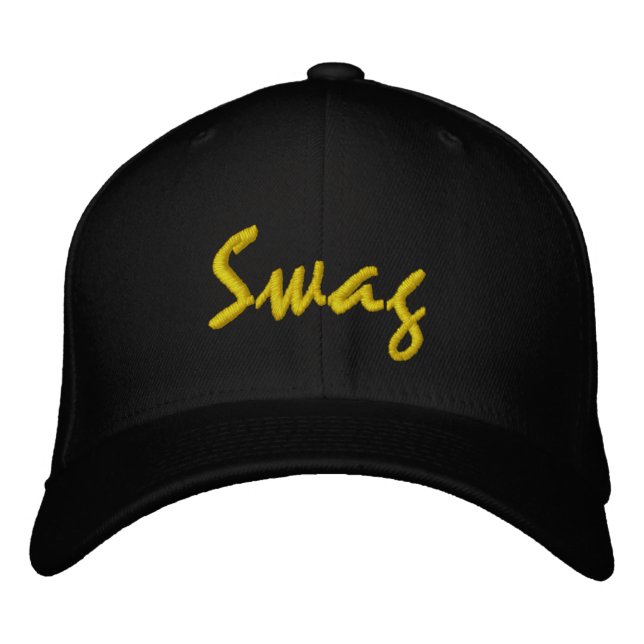 Selbstbewusstsein Bestickte Baseballkappe (Vorderseite)