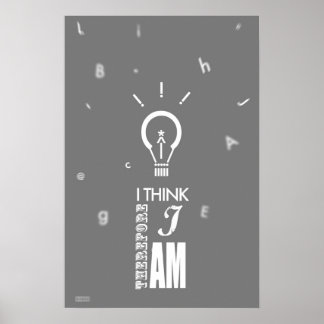 Selbstbewusstsein-Poster Poster