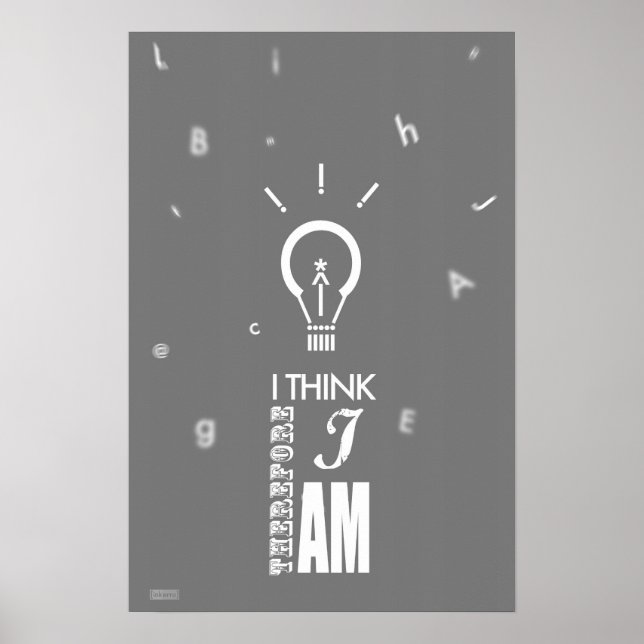 Selbstbewusstsein-Poster Poster (Vorne)