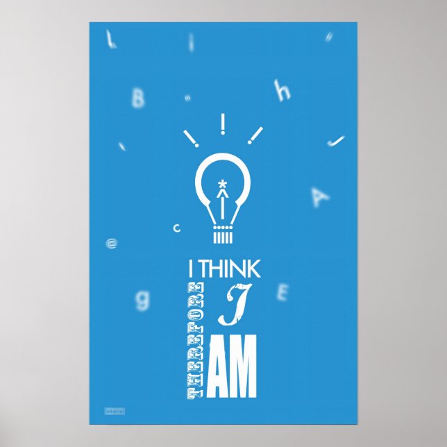 Selbstbewusstsein-Poster Poster (Vorne)