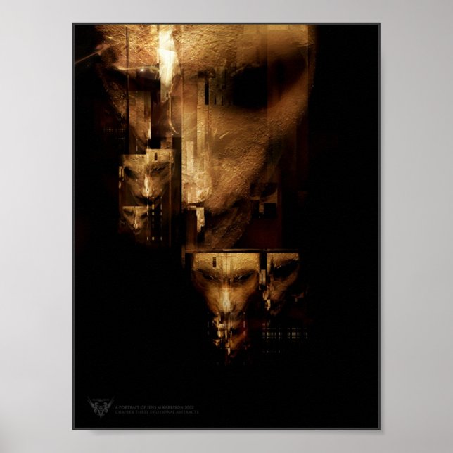 Selbstdarstellung Poster (Vorne)