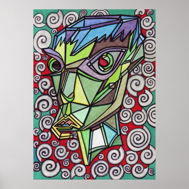 Selbstdruck [drucken] poster (Vorne)