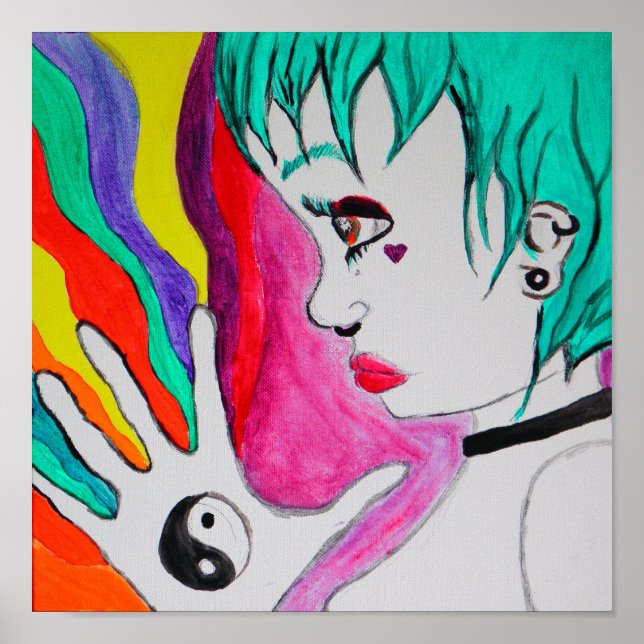 Selbsterkennung Poster (Vorne)