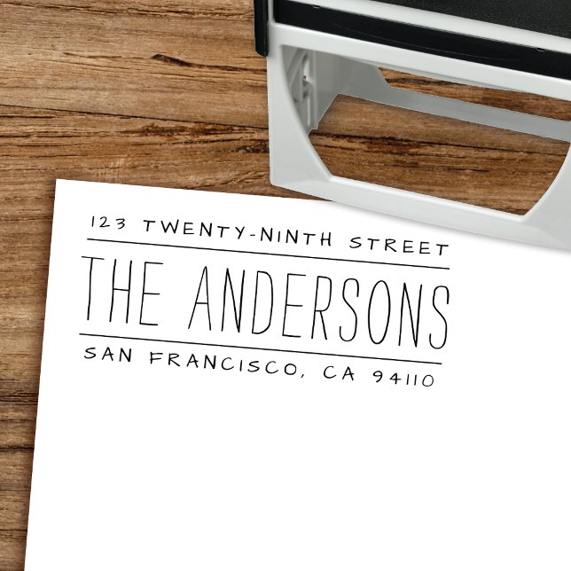 Selbstfarbige Rückgabe der Schreibadresse Permastempel (Von Creator hochgeladen)