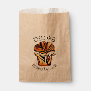 Selbstgebackenes Babka-Brot Aus der Küche von Geschenktütchen