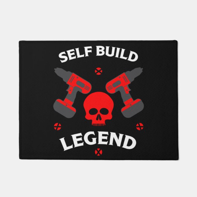 selbstgebaute Zuhause Fußmatte (Vorderseite)