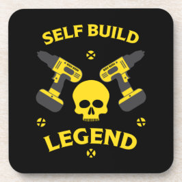 selbstgebaute Zuhause Getränkeuntersetzer