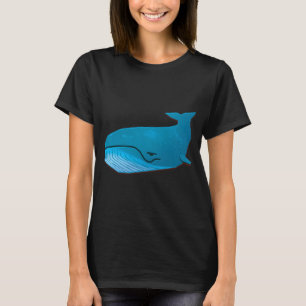Selbstgefälliger Blauwal T-Shirt