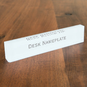 Selbstgemacht - namensplakette