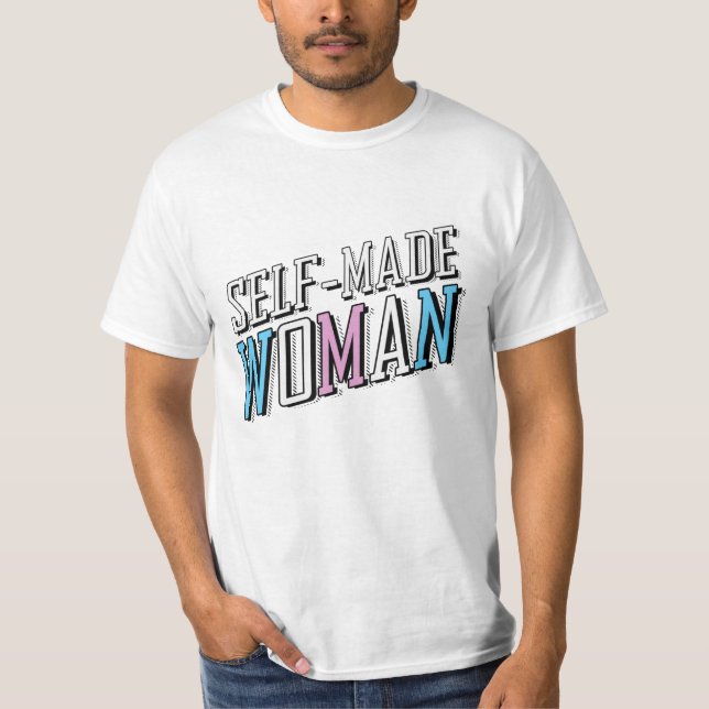 Selbstgemachte Frau T-Shirt (Vorderseite)