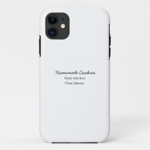 Selbstgemachte Kekse fügen Sie Ihren Text Namen hi Case-Mate iPhone Hülle