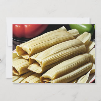 selbstgemachte Tamales Einladung