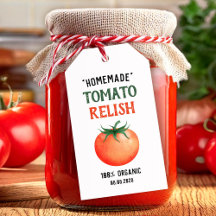 Selbstgemachte Tomaten-Relish mit rotem Tomatendes