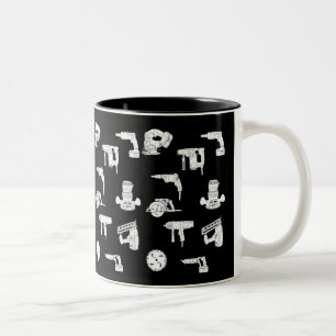 Selbstgemachter Becher Zweifarbige Tasse