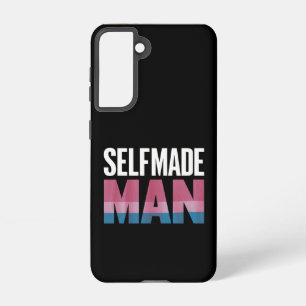 Selbstgemachter Mann Transgender Trans Pride-Flagg Samsung Galaxy Hülle