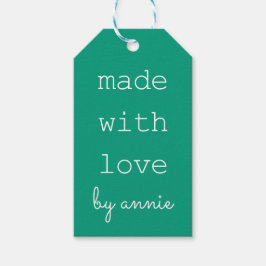 Selbstgestaltete Geschenkanhänger