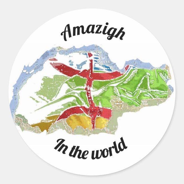 Selbstklebendes Namensschild Runder Aufkleber (Vorderseite)