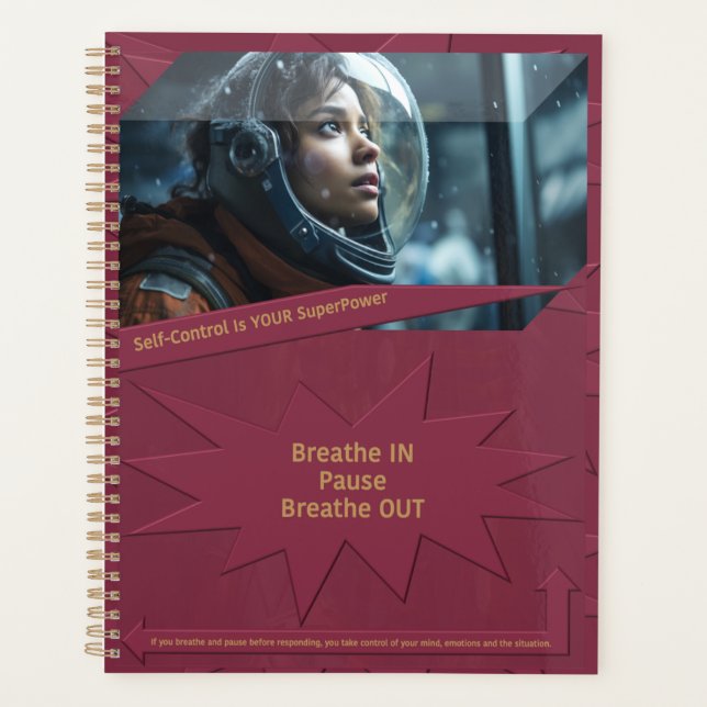 Selbstkontrolle ist Ihr SuperPower Planer (Vorderseite)