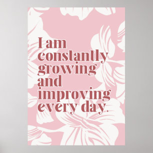 Selbstliebe-Affirmationsposter Poster