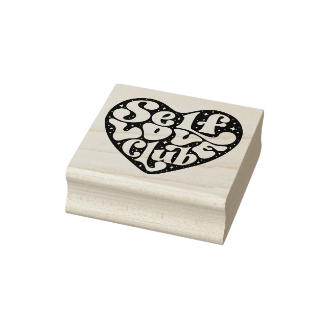 Selbstliebe-Club Gummistempel (Stempel)