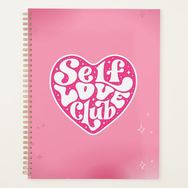 Selbstliebe-Club-Planer Planer (Vorderseite)