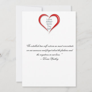 SelbstLiebe-Ermutigungs-Karte Dankeskarte