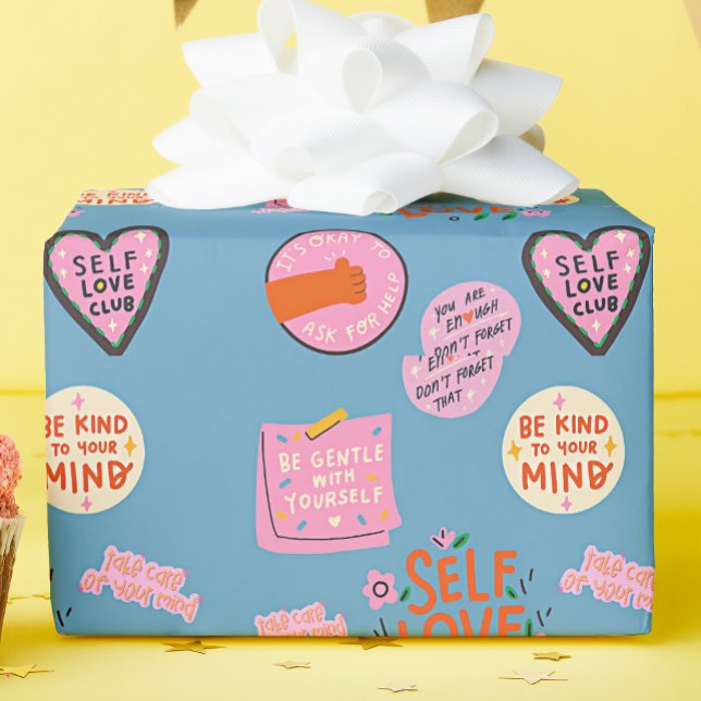 Selbstliebe-Geschenkpapier Geschenkpapier (Von Creator hochgeladen)