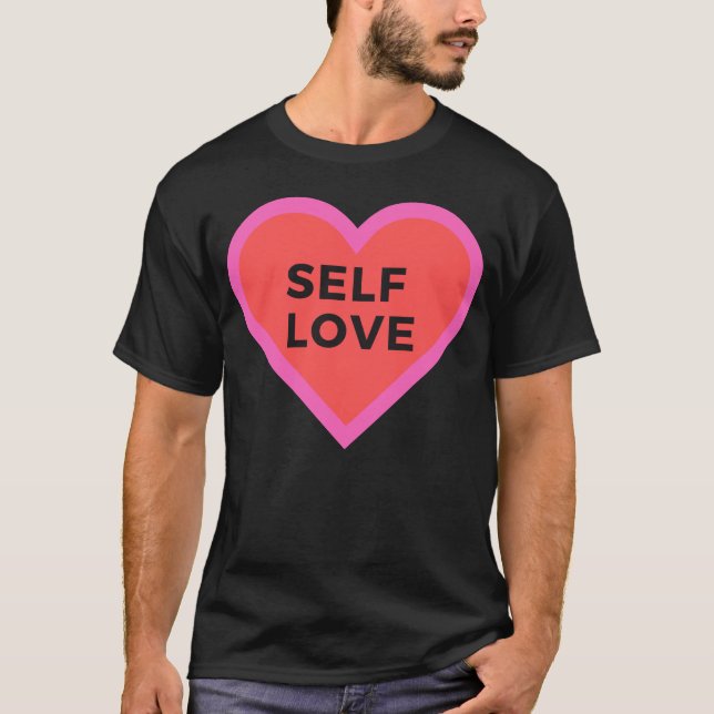 SELBSTLIEBE Mädchen T-Shirt (Vorderseite)