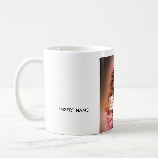 SELBSTLIEBE-SAISON-VALENTIN-STÄRKUNG FÜR FRAUEN KAFFEETASSE (Links)