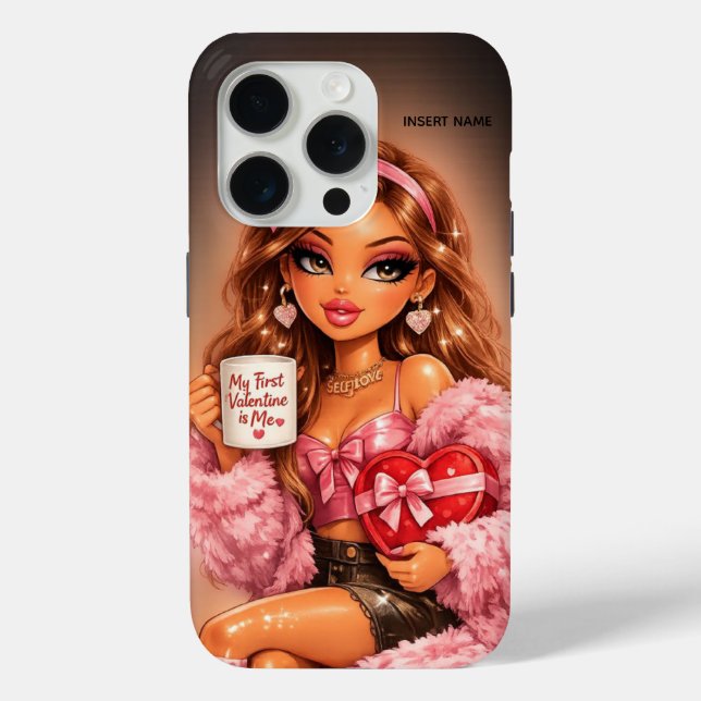 Selbstliebe Valentinstag-Handyhülle Case-Mate iPhone Hülle (Rückseite)