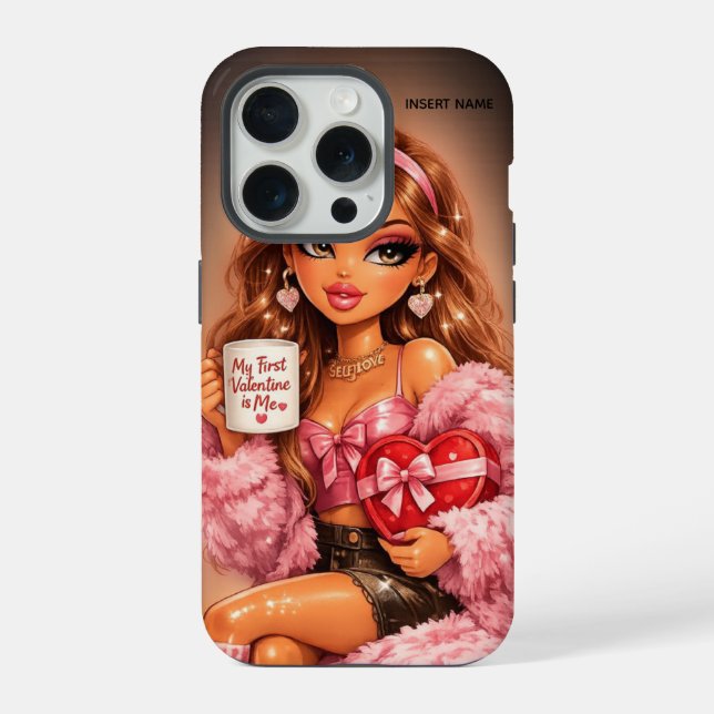 Selbstliebe Valentinstag-Handyhülle iPhone Hülle (Rückseite)