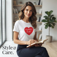 Selbstliebe zuerst Comfort Fit Tri-Blend T-Shirt