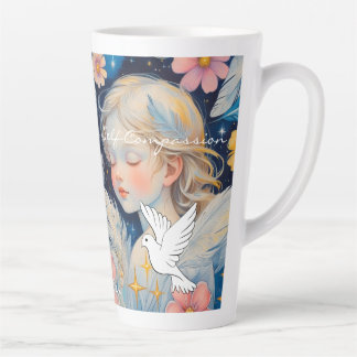 Selbstmitgefühls-Lattentasse Milchtasse