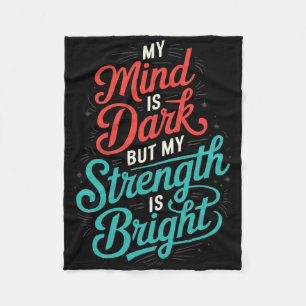 Selbstmord Bewusstsein Depression Angst Psychische Fleecedecke