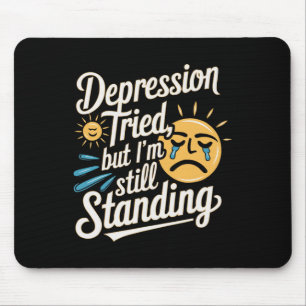 Selbstmord Bewusstsein Depression Angst Psychische Mousepad