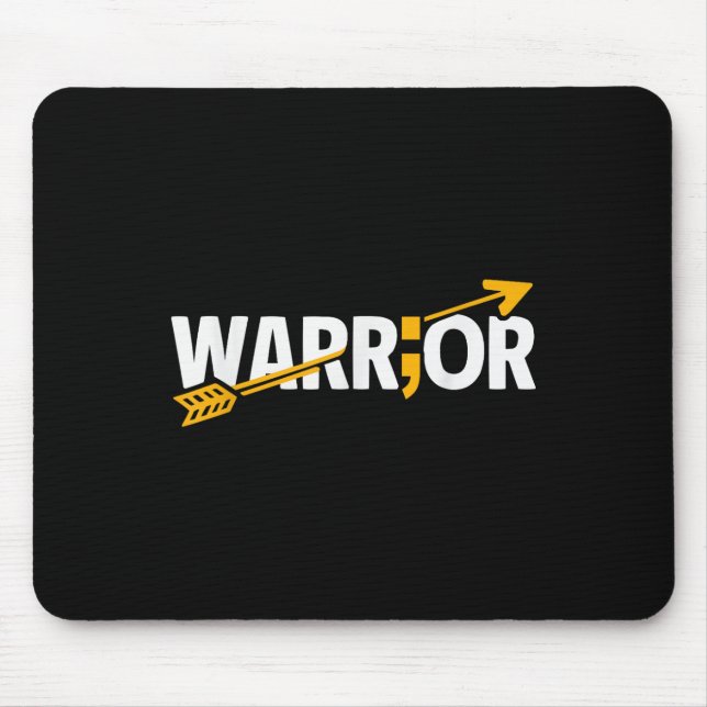 Selbstmord Bewusstsein Depression Angst Psychische Mousepad (Vorne)