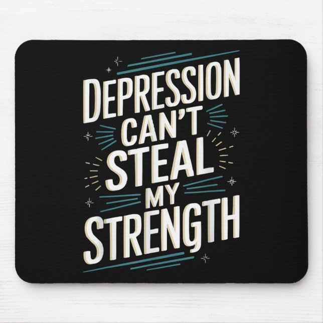 Selbstmord Bewusstsein Depression Angst Psychische Mousepad (Vorne)